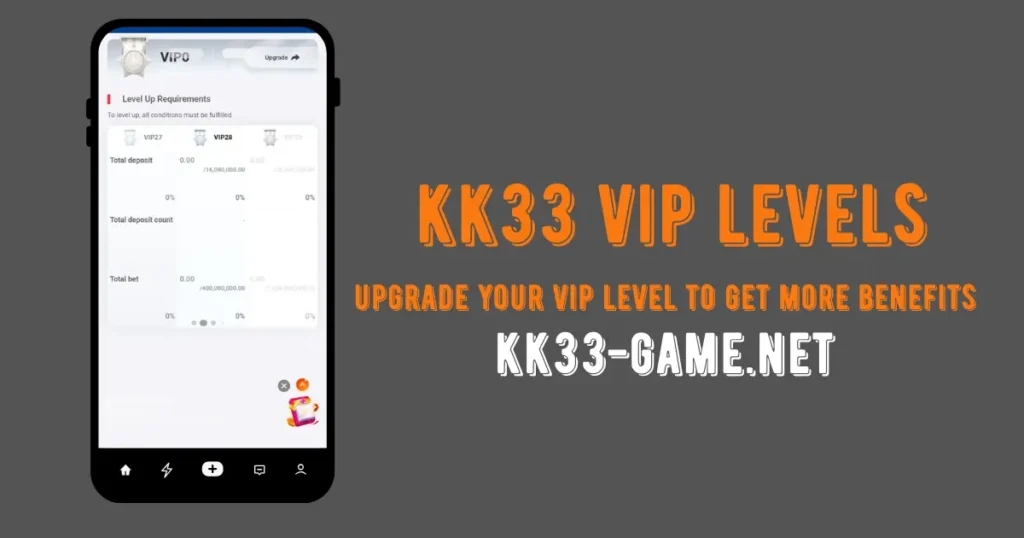 kk33 game vip levels