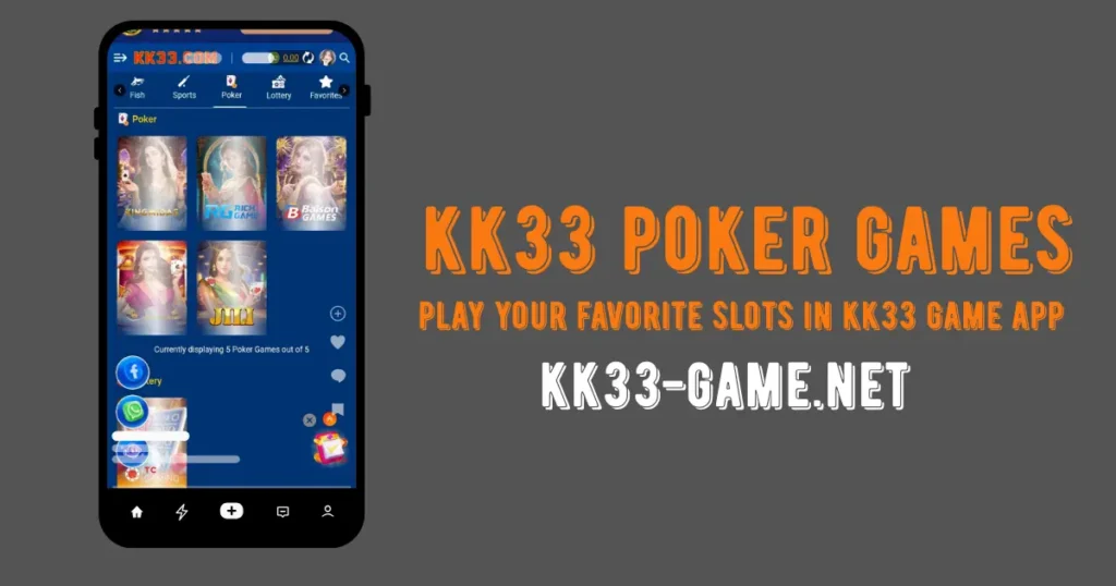 kk33 poker games