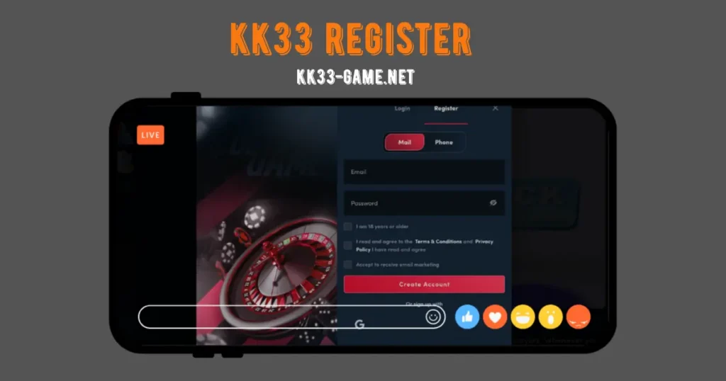 kk33 registration