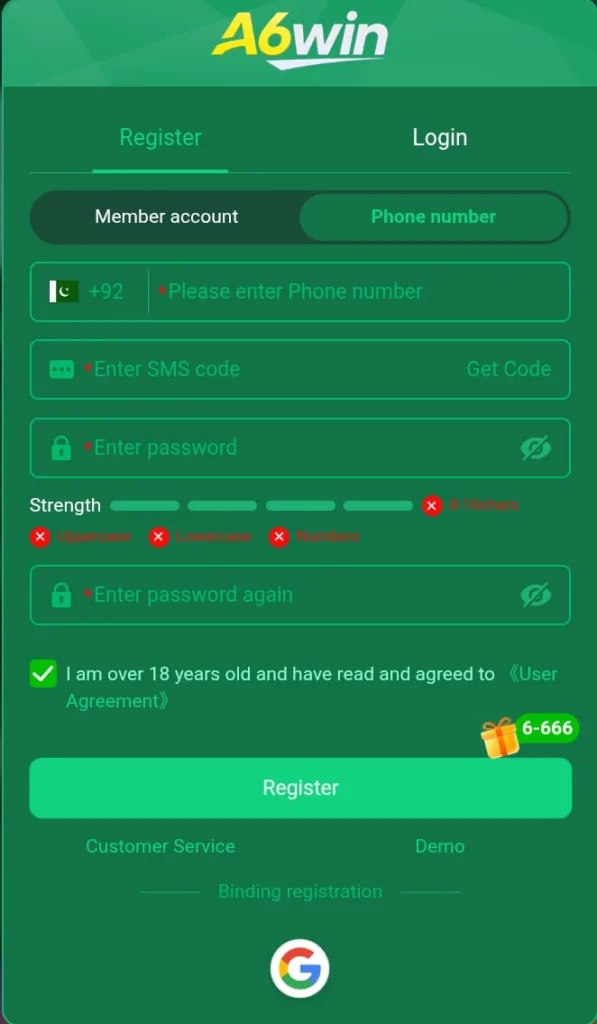 A6win Game Register