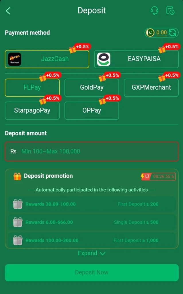A6win Game Deposit