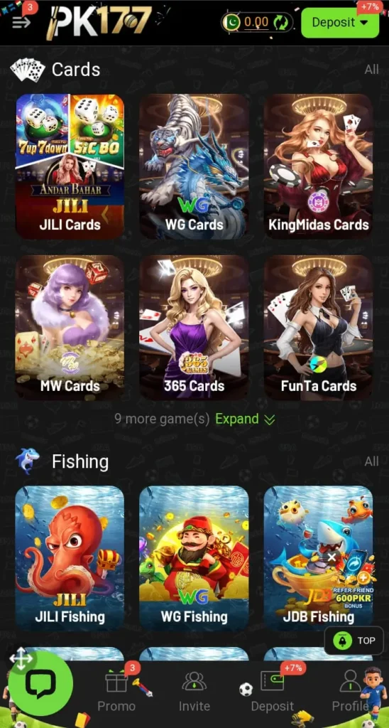 Main Features of PK177 Game