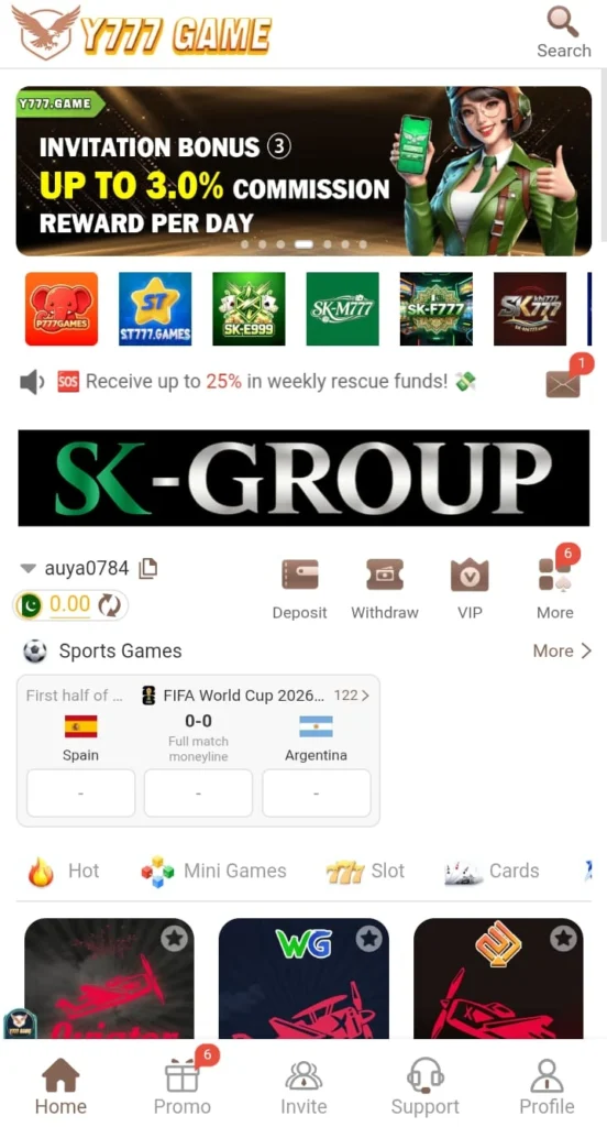 Y777 Game