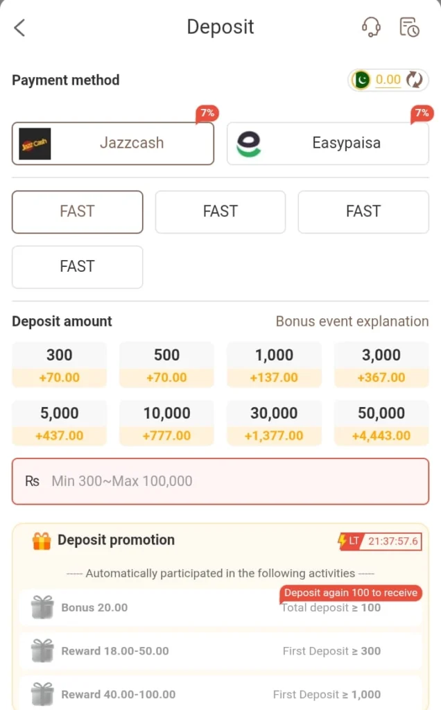 Y777 Game Deposit