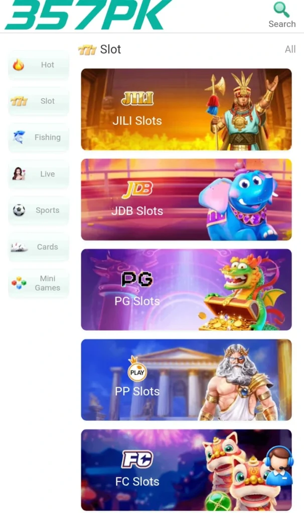 Start Playing 357PK Game