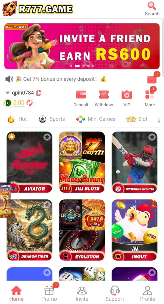 R777 Game