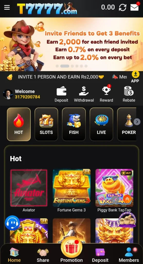 T7777 Game