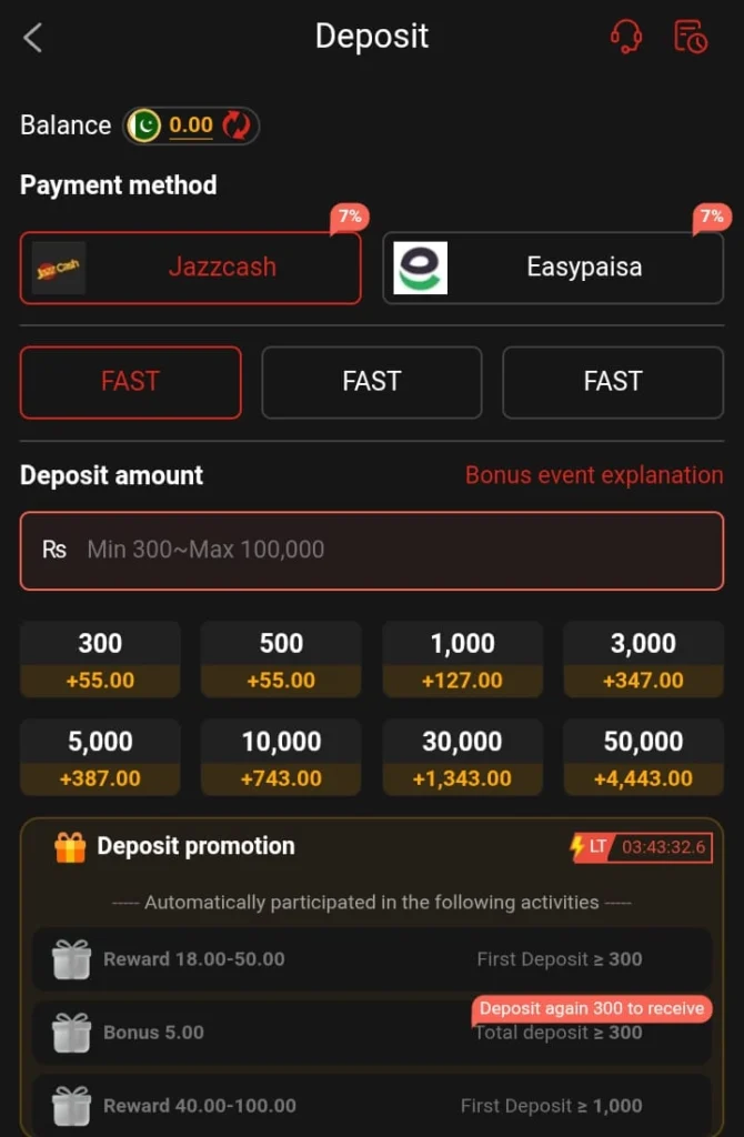 FD999 Game Deposit
